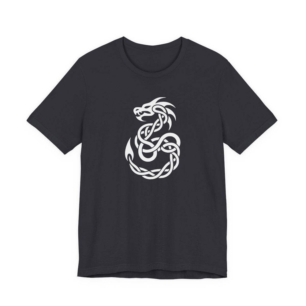 Celtic Dragon Knotwork T-Shirt | Unisex Graphic Print Tee Shirt Design