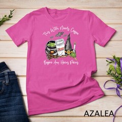 This Witch Needs Coffee Before Any Hocus Pocus Halloween Unisex T-shirt
