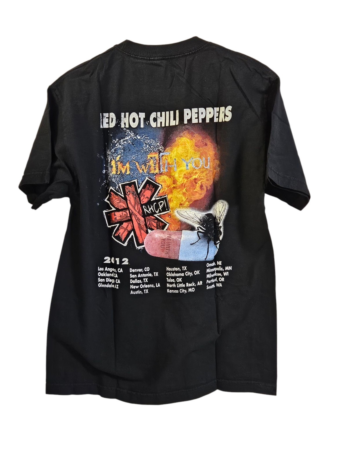 Red Hot Chili Peppers 2012 RHCP I’m With You Shirt Large No Tag See Measurement gallery