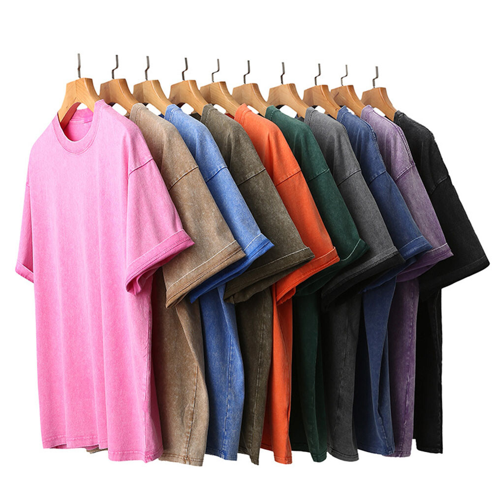 Men's Tee Oversize T Shirt Summer Top Pullover Blouse Fashion Casual Vintage gallery