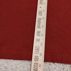 Kuhl Shirt Mens Medium Red Rust Wildfibre Organic Cotton Hiking Travel Gorpcore