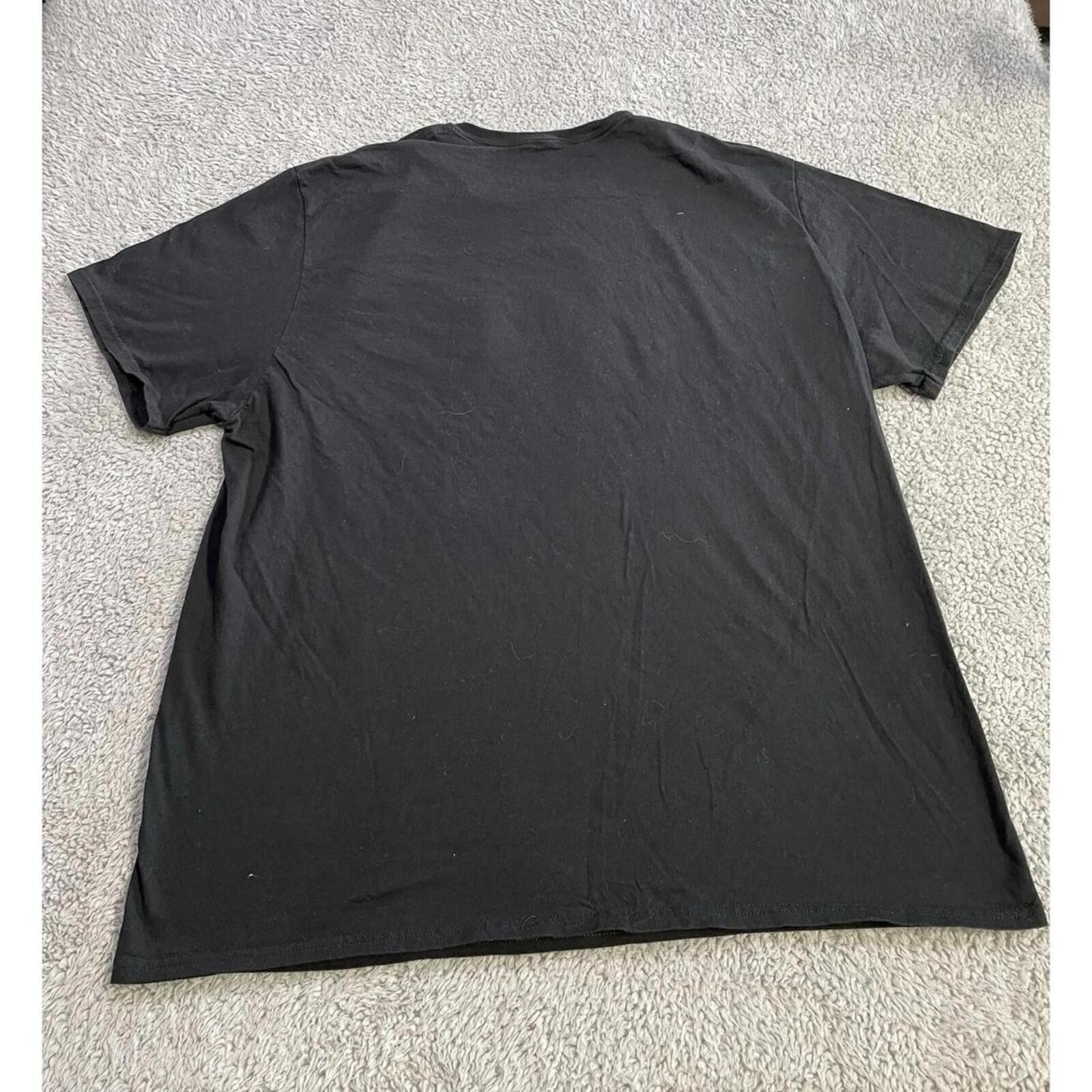 Disney Stitch Shirt Mens XXL Black Not Today Graphic Tee T-Shirt Cartoon Movie gallery