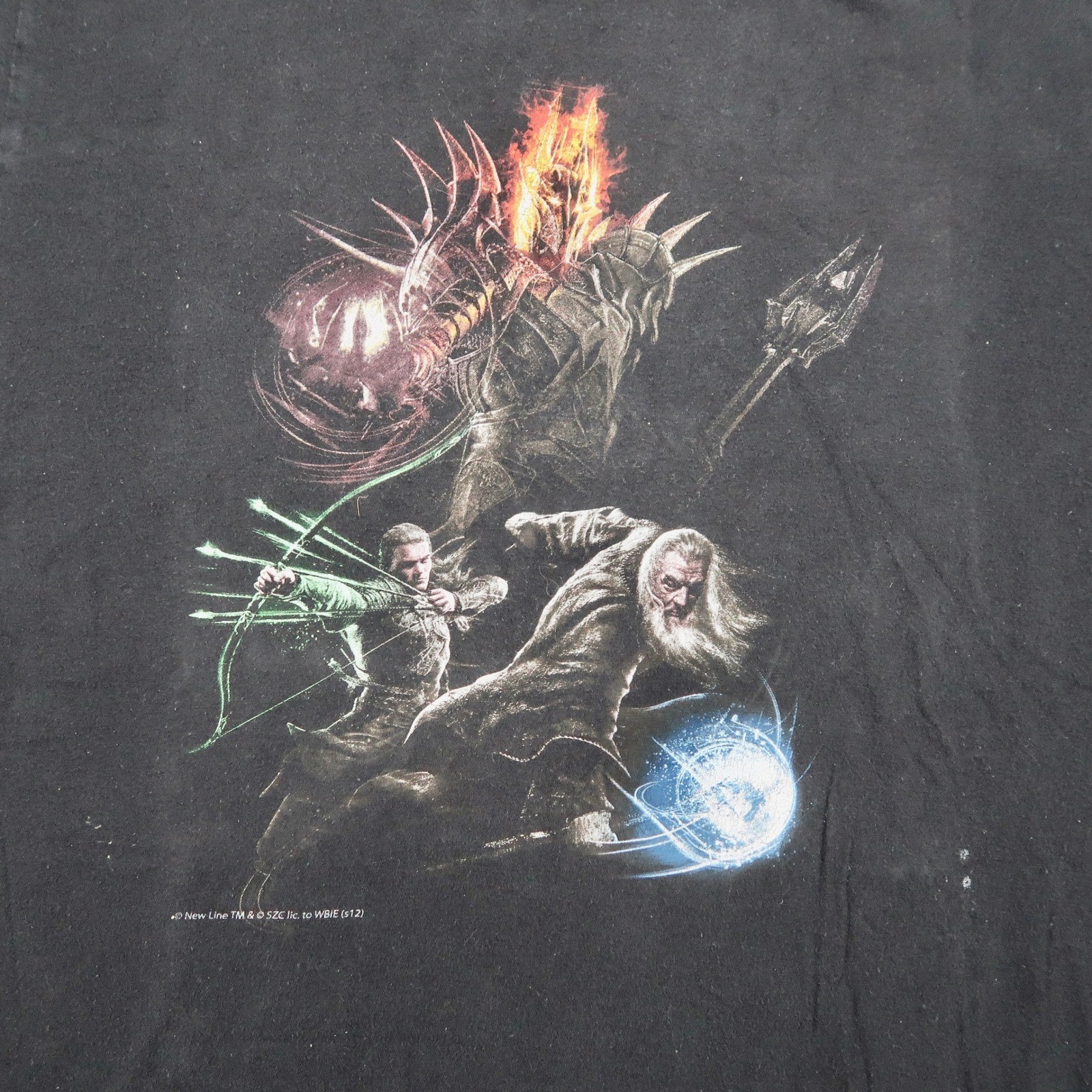 Guardians of Middle-Earth Promo T-Shirt Mens L Black Lord of the Rings Monolith gallery