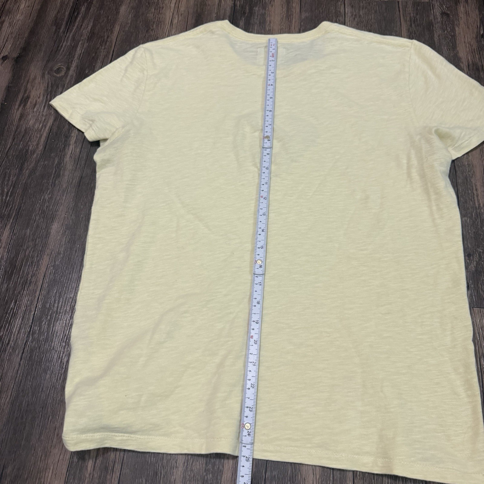 Abercrombie And Fitch T Shirt Men’s S Graphic Logo Classic Tee Y2K Pale Yellow gallery