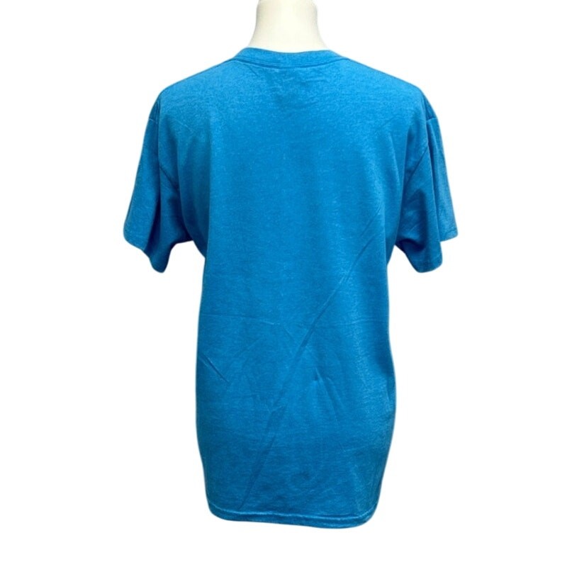 Branson Mens Medium Neon Owl PolyCotton Short Sleeve Crew Neck Tee Shirt gallery