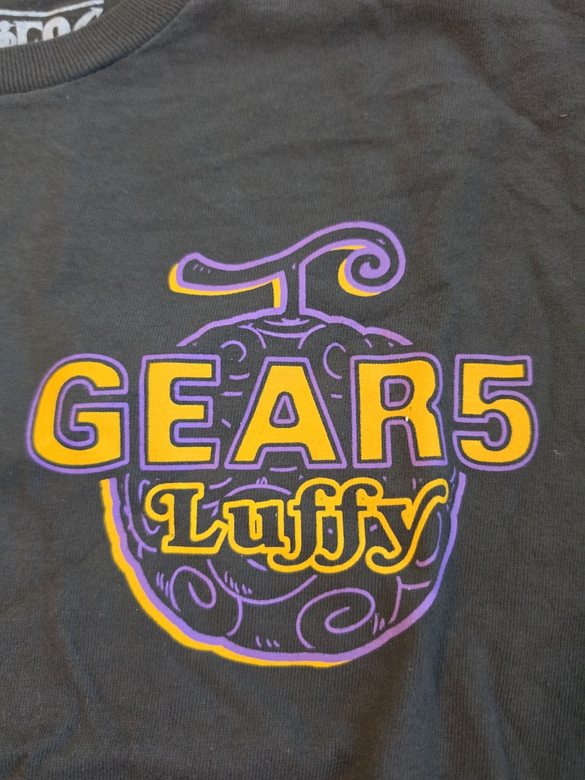 Ripple Junction One Piece Gear 5 Luffy Black And Purple Size Small T-Shirt NWOT gallery