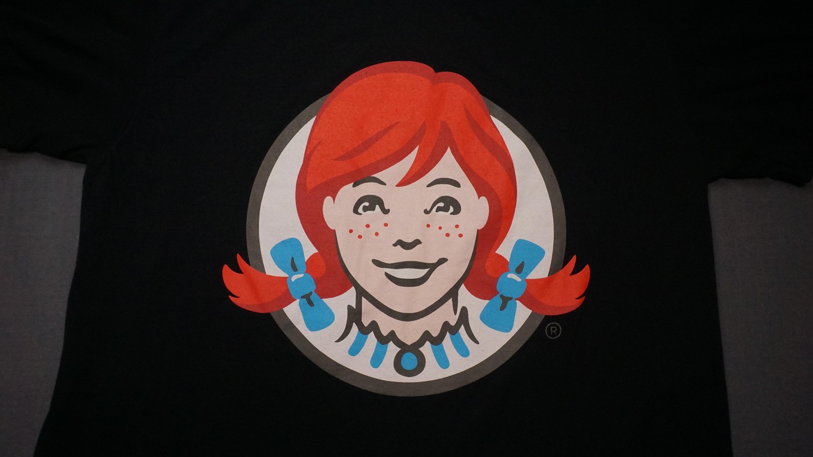 Wendys X Spongebob Shirt Mens Large Black Krabby Patty Square Pants Collab Tee gallery