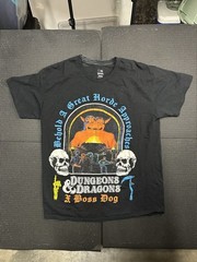 Dungeons & Dragons A Great Horde Approaches Skull Graphic T Shirt Large