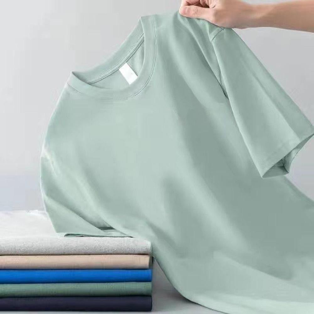 Men's Polyester Spandex Short Sleeve T-Shirt Crew Neck Casual Regular Top gallery