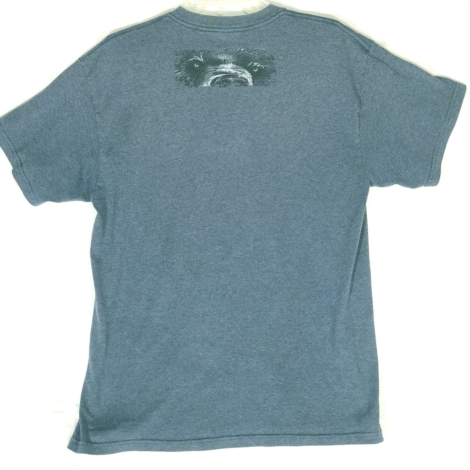 Realtree Shirt Men Medium Blue Gray Supreme Predator Grizzly Bear Graphic Tee gallery