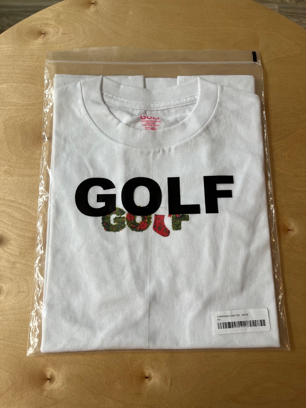 GOLF WANG Holiday Christmas Logo Tee - Medium gallery