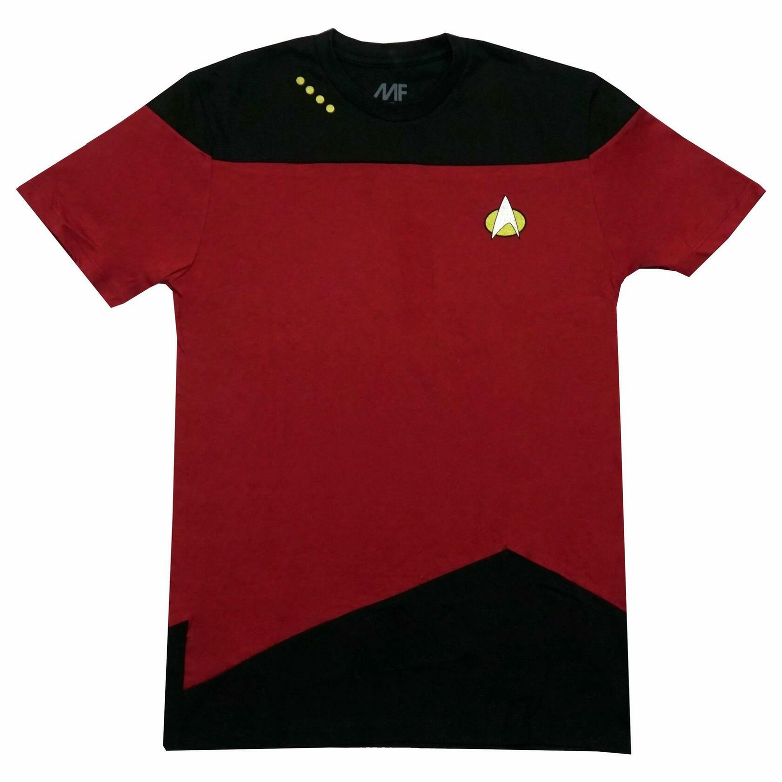 Star Trek: The Next Generation Command Uniform Fitted Shirt gallery