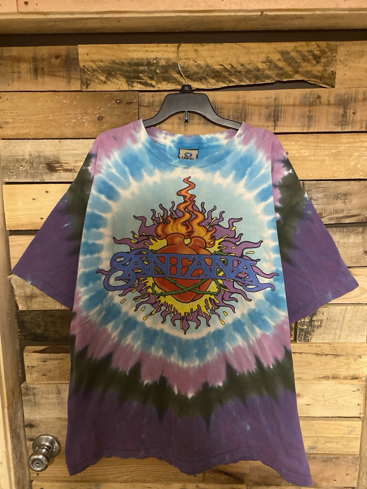 Liquid Blue Santana River of Colors Tour T-shirt Men’s
