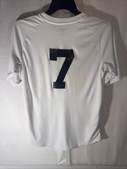 Rawlings Perfect Game Shirt White #7 Softball Baseball Size Medium