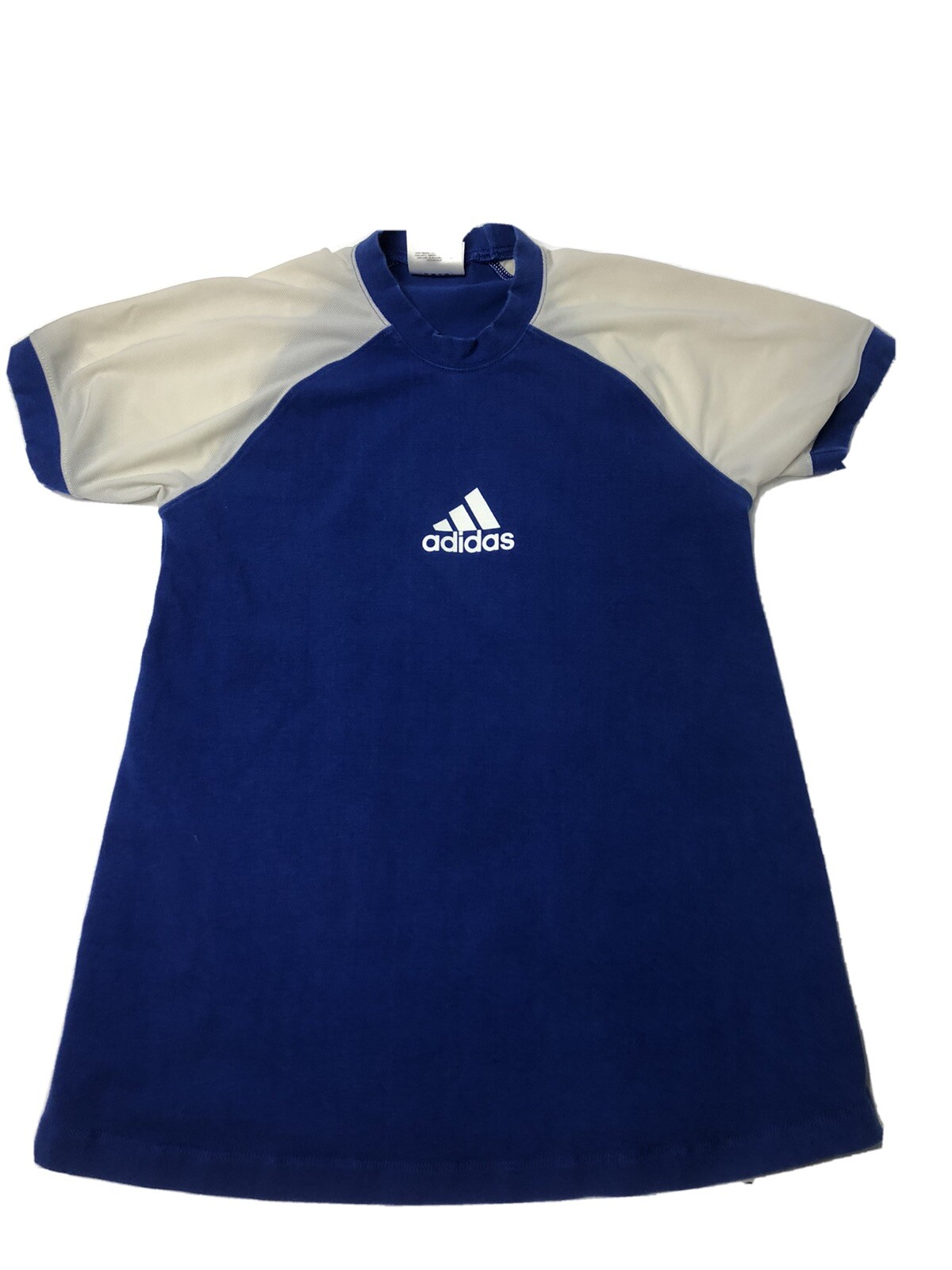Vintage Adidas Short Sleeve Blue Cotton Spandex - Size S gallery