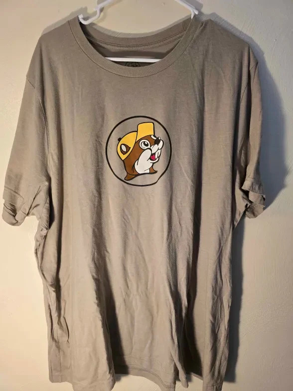 Bucee’s Greetings From Alabama Shirt Mens XXL Beige