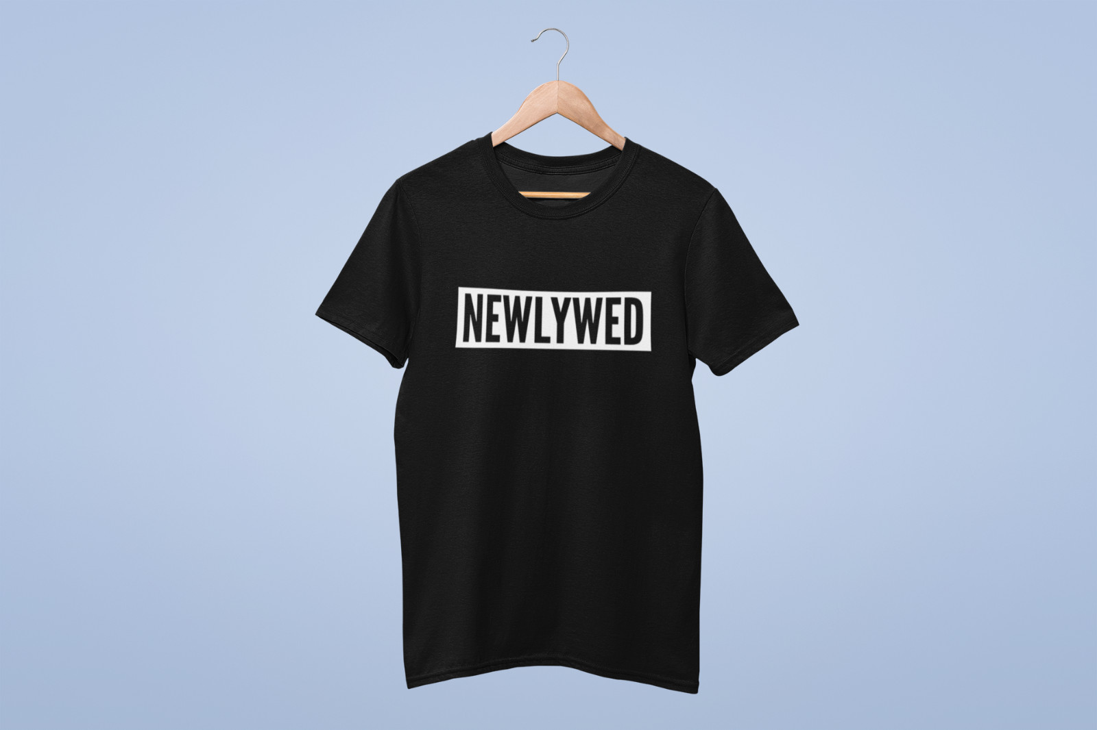 Newlywed Adult T-Shirt Bride Groom His Hers Just Married Wedding Gift Honeymoon gallery