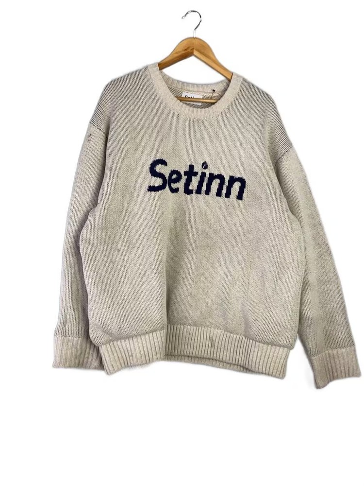 Other brands Settin knit sweater (thick) L Polyester BEG 86-15-0008-147
