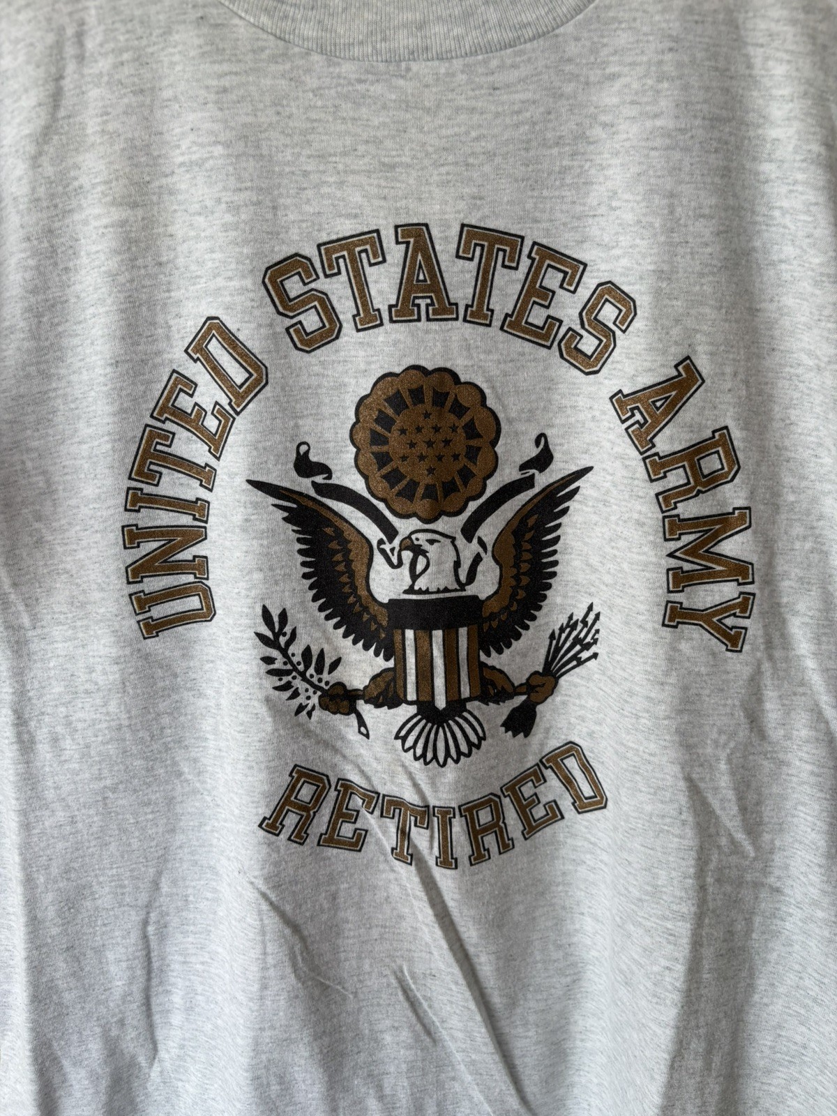 Vintage Single Stitch US Army 90s Military Screen Stars T-Shirt Size X-Large gallery