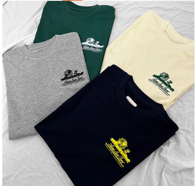 2025 Unisex Anniay-lin/Aime/ Leon /Dore ALD Printed Casual Short sleeved T-shirt gallery