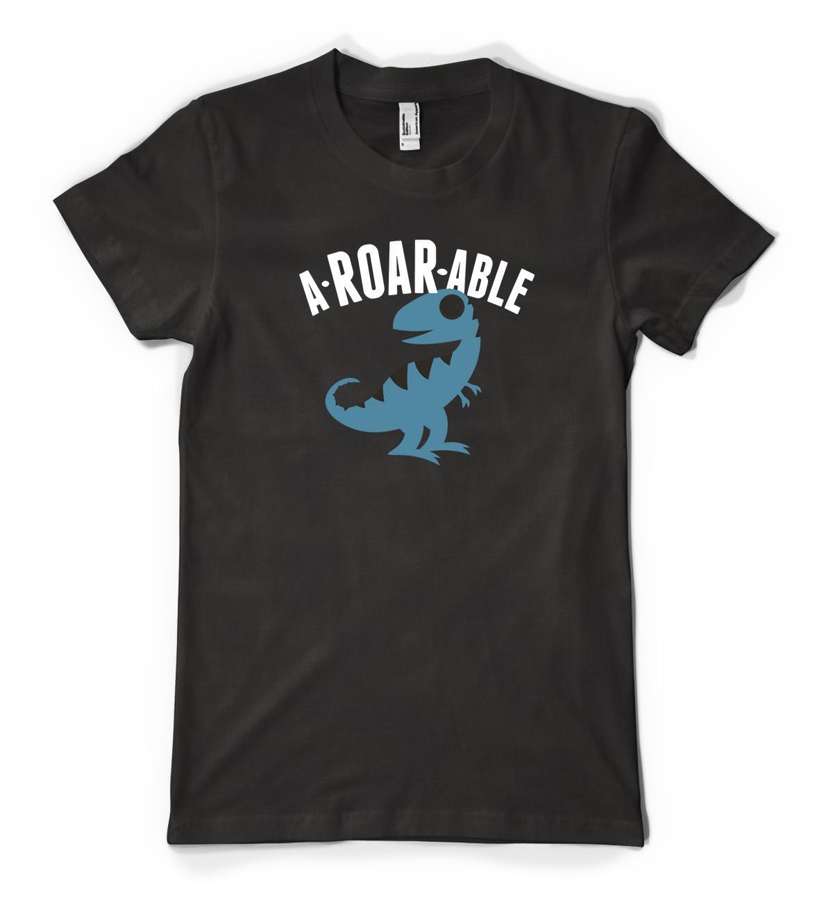 Aroarable Velociraptor Dinosaur Adorable Cute Personalised Unisex Adult T Shirt