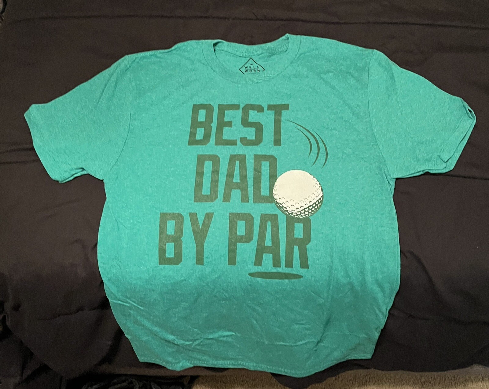 “Best dad by par” Shirt Father’s Day, birthday, Christmas gift Mens Size M gallery