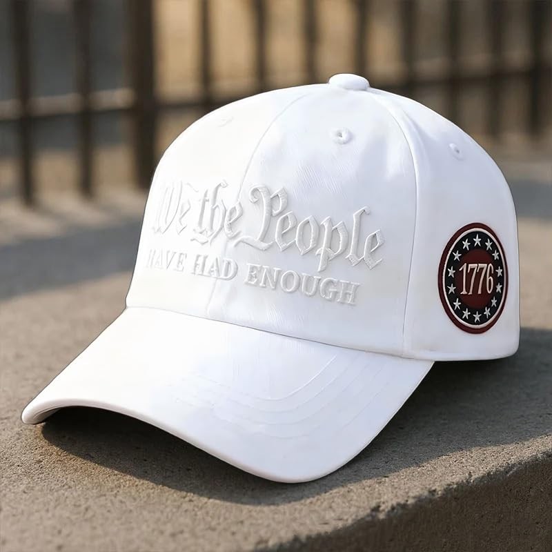 We The People Baseball Cap, Embroidered Have Had Enough 1776 Star Badge Hat f... gallery