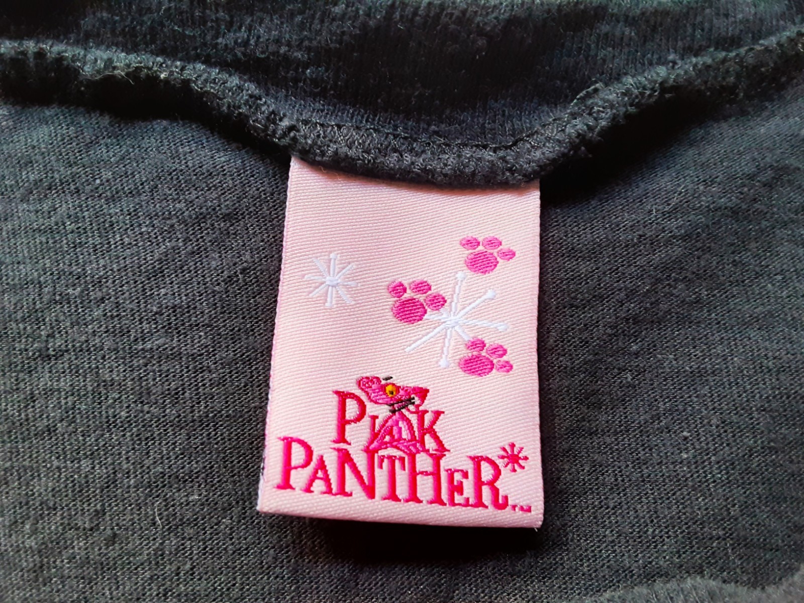 Pink Panther Cat Cartoon Graphic T Shirt Jerry Leigh Apparel Hearts gallery