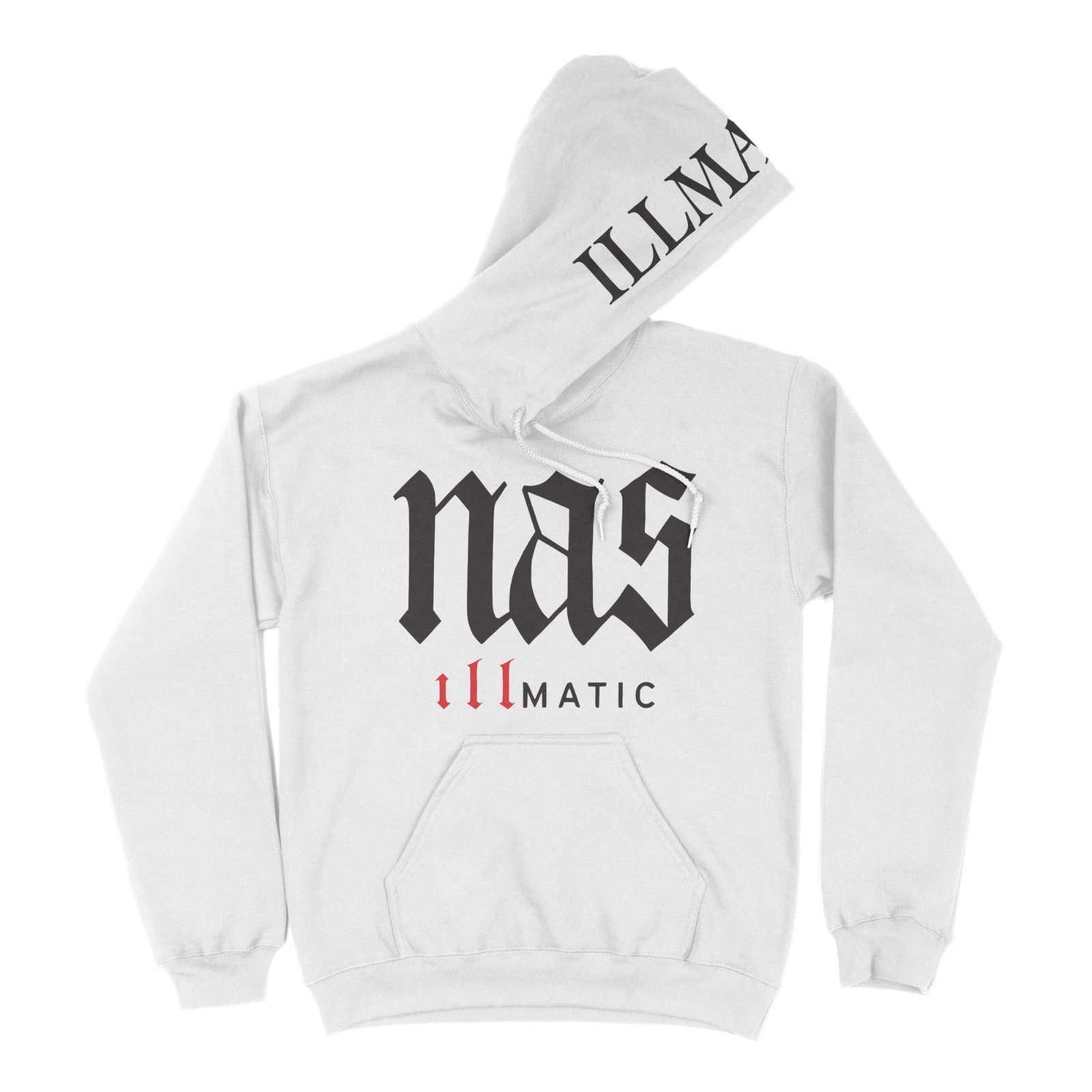 Nas Illmatic Men's Hoodie 90's Hip Hop Rapper Graphic Design Sizes S-4XL gallery