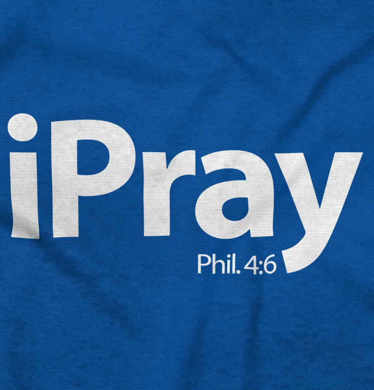 I Pray Religious Philippians Christian Bible Womens or Mens Crewneck T Shirt Tee gallery