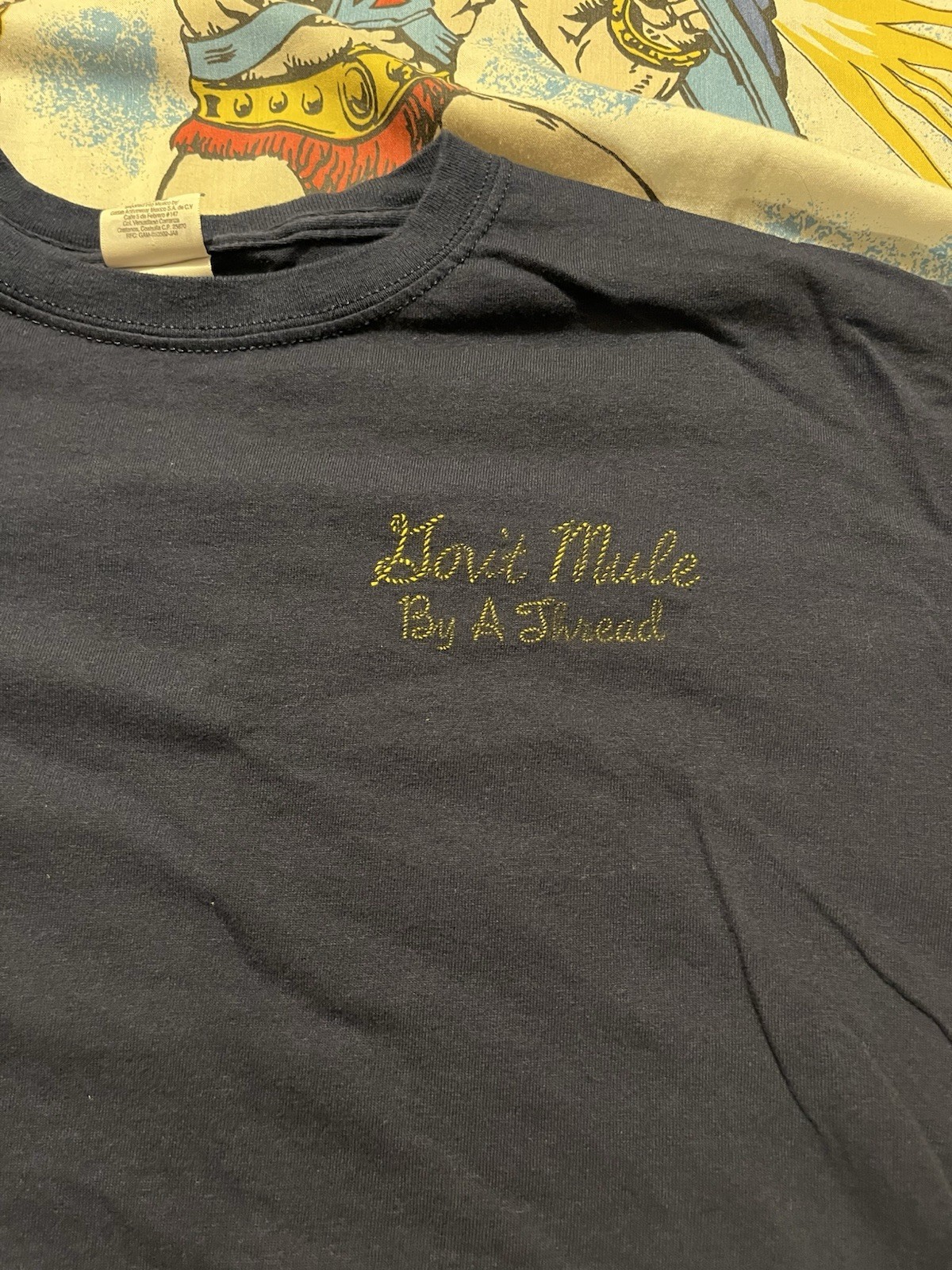 VTG Gov't Mule Band By A Thread T-shirt XL Southern Rock Blues Album Promo Y2K gallery
