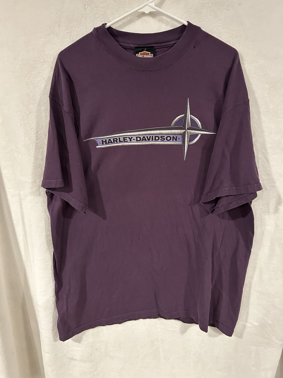 VINTAGE Harley Davidson Shirt Adult L USA Made Birmingham Alabama