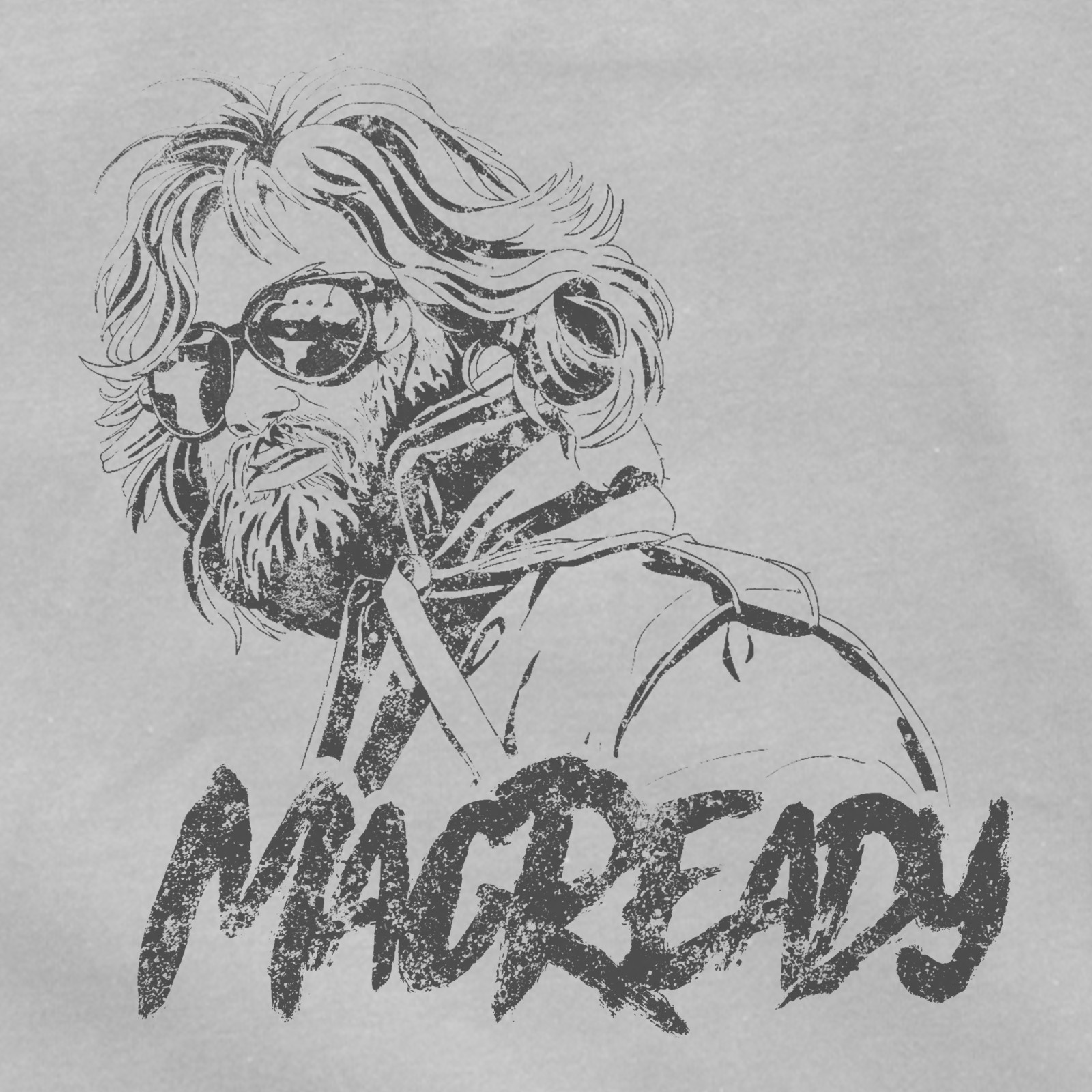 R.J. MacReady The Thing John Carpenter Kurt Russell 80s Horror Movie Tee T Shirt gallery