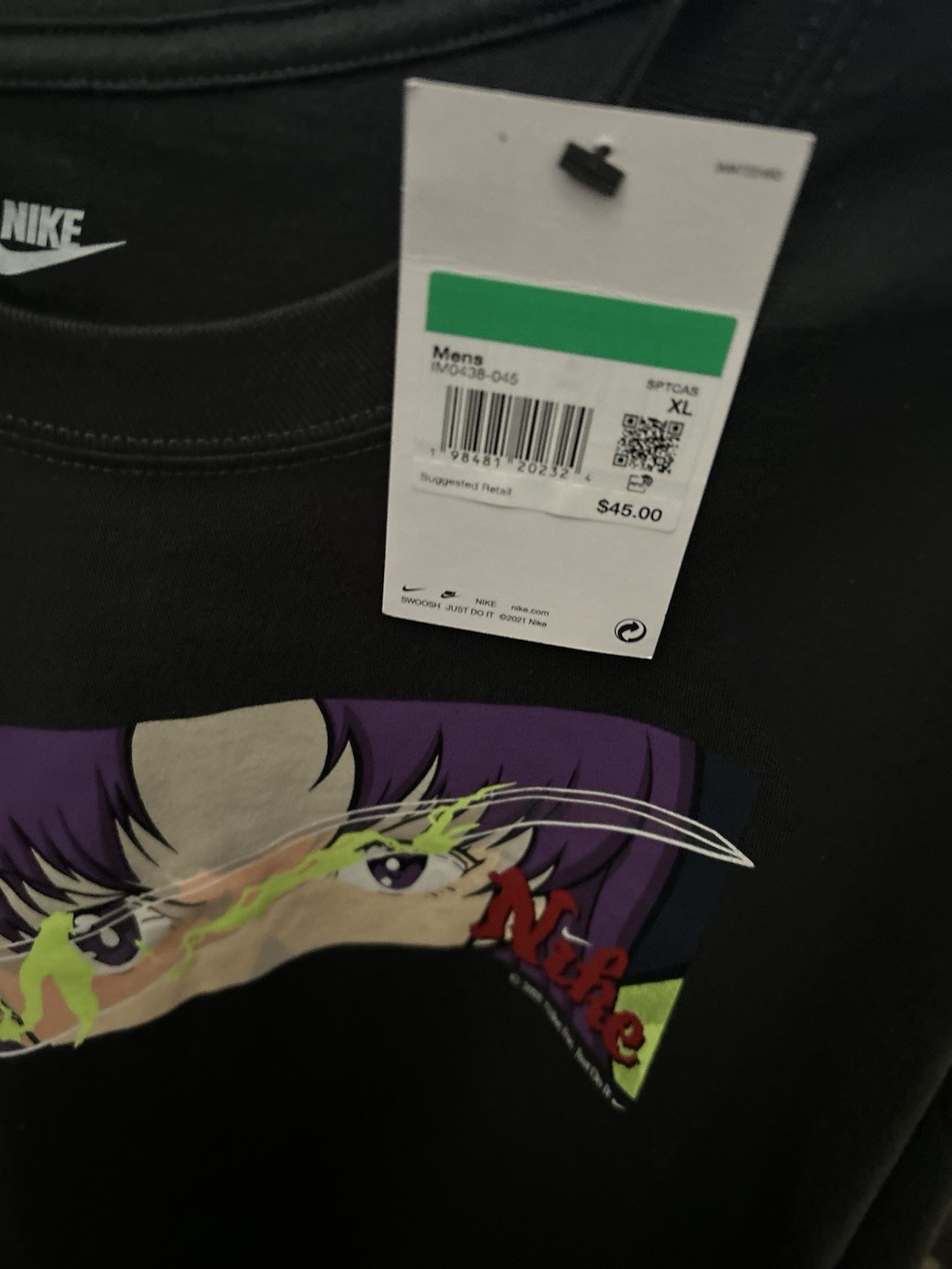 Nike Air Anime Shirt XL NWT gallery