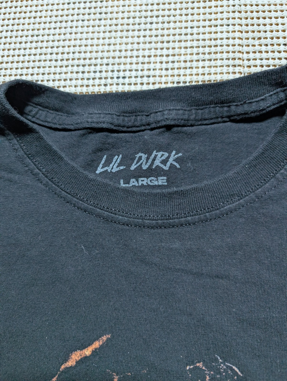 Lil Durk Only The Family OTF T-Shirt Adult Large Rap T Shirt Black Graphic Logo gallery
