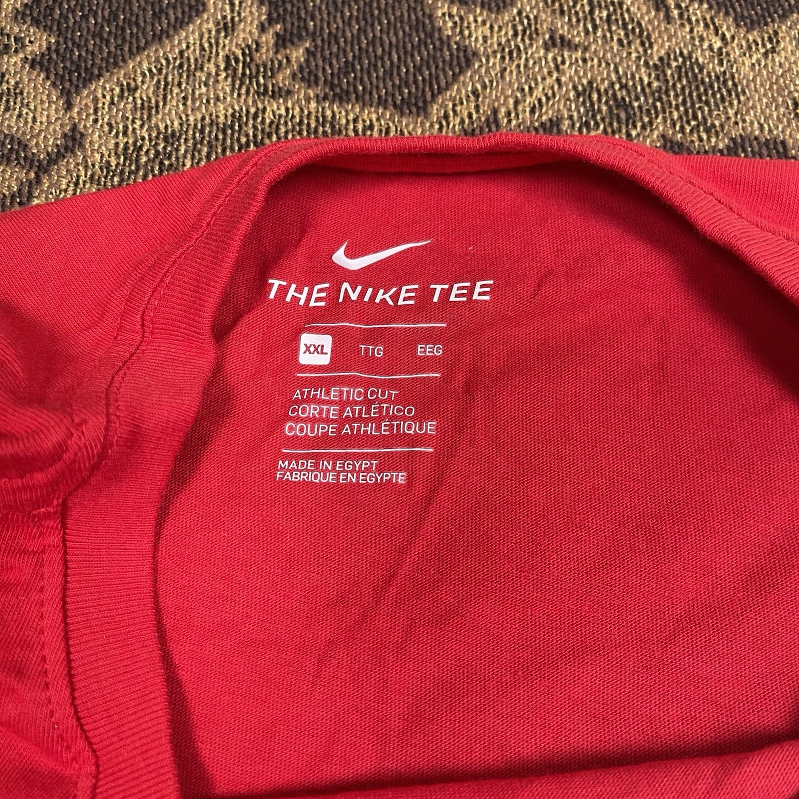 Nike Team USA Men's National Soccer Team Athletic Cut T-Shirt Size XXL New Red gallery