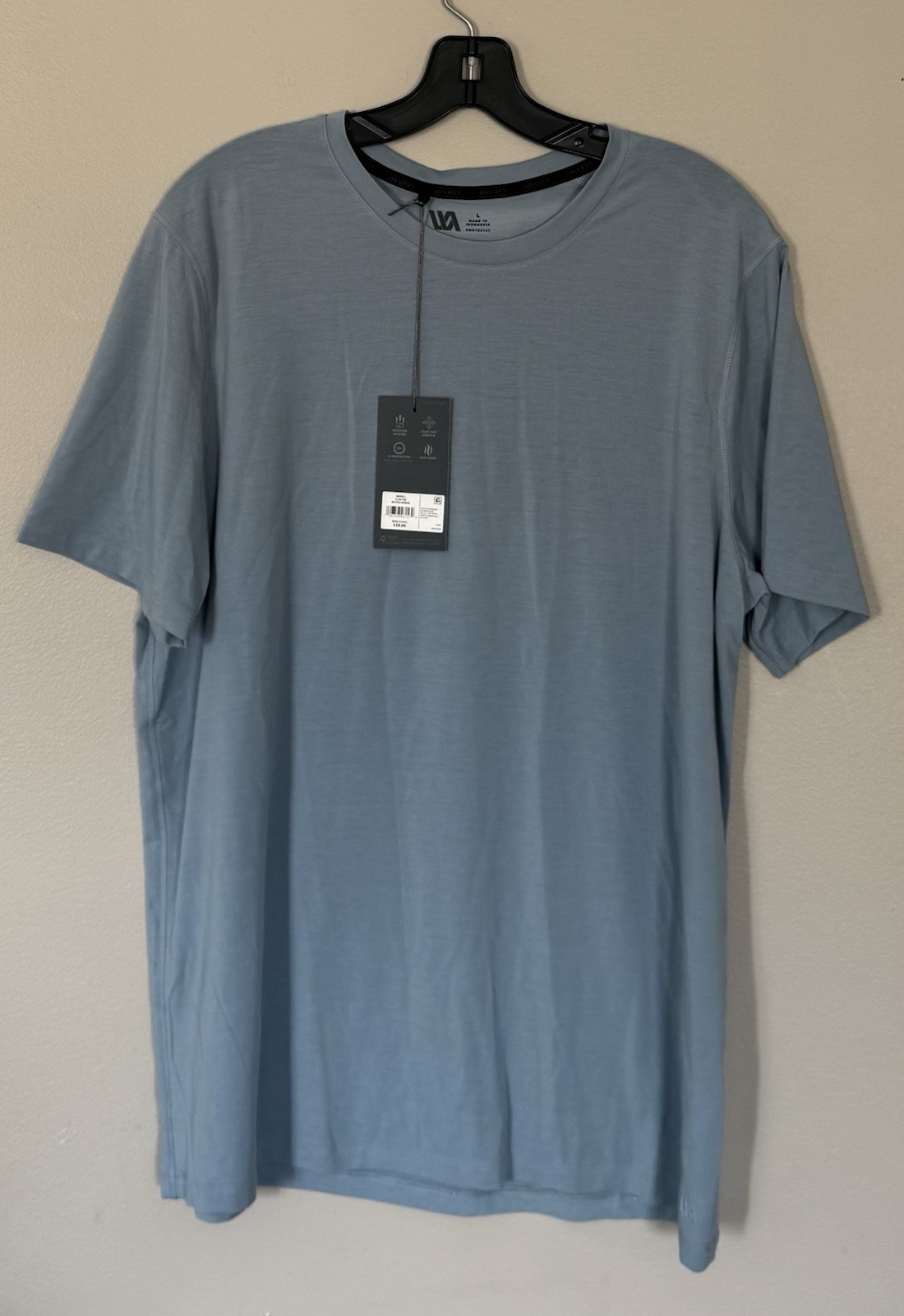 Men’s VRST Icon Tee Muted Denim Size Large NWT gallery