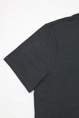 7 Diamonds Mens Core Crew Neck StripedTee Charcoal L 4-Way Stretch Quick Dry