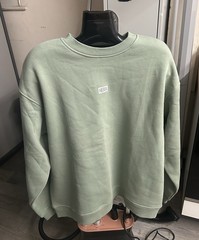 HERA – Crewneck Sweatshirt – Sage Green – Size L – Oversized Fit – BRAND NEW