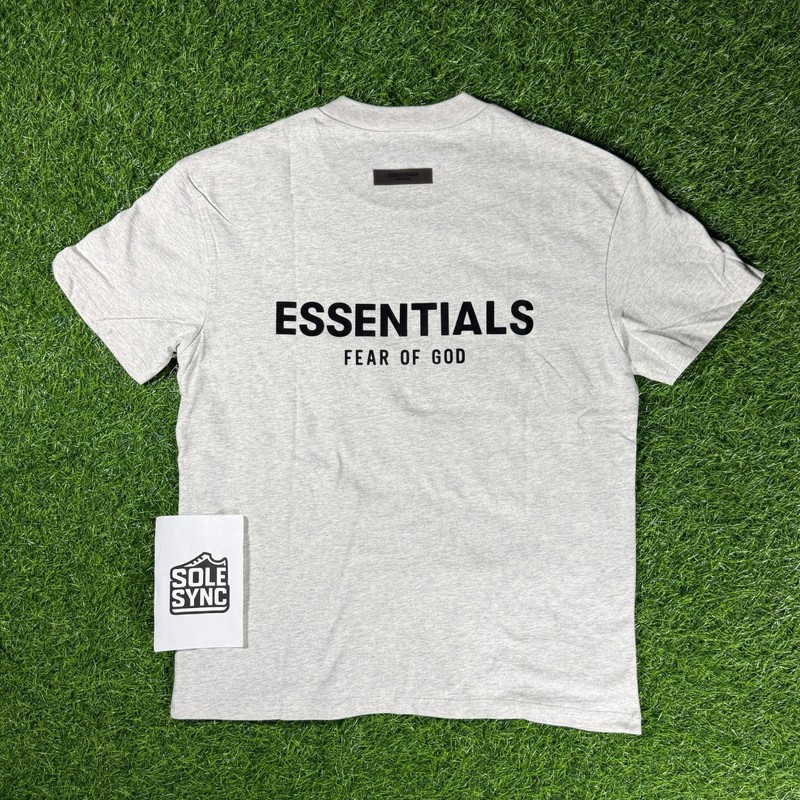 Fear of God Essentials T-Shirt SS22 Light Oatmeal - 100% Authentic (XS-XL) gallery