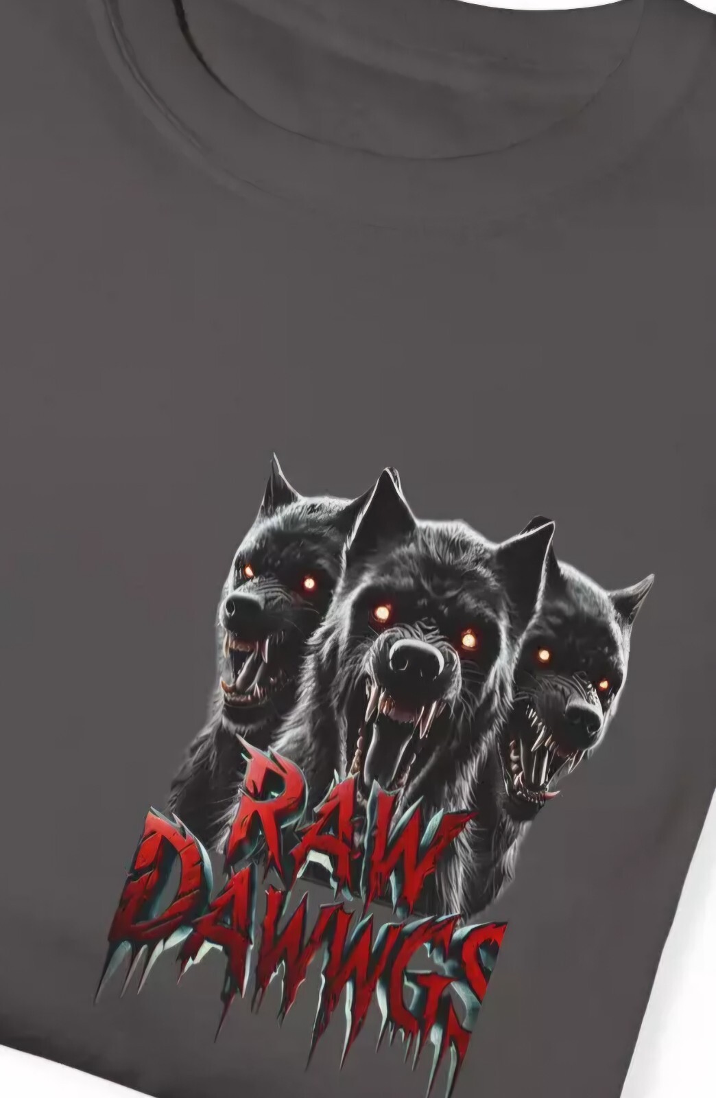 Raw Dawgs Tee, S-XXXL, Graphite gallery
