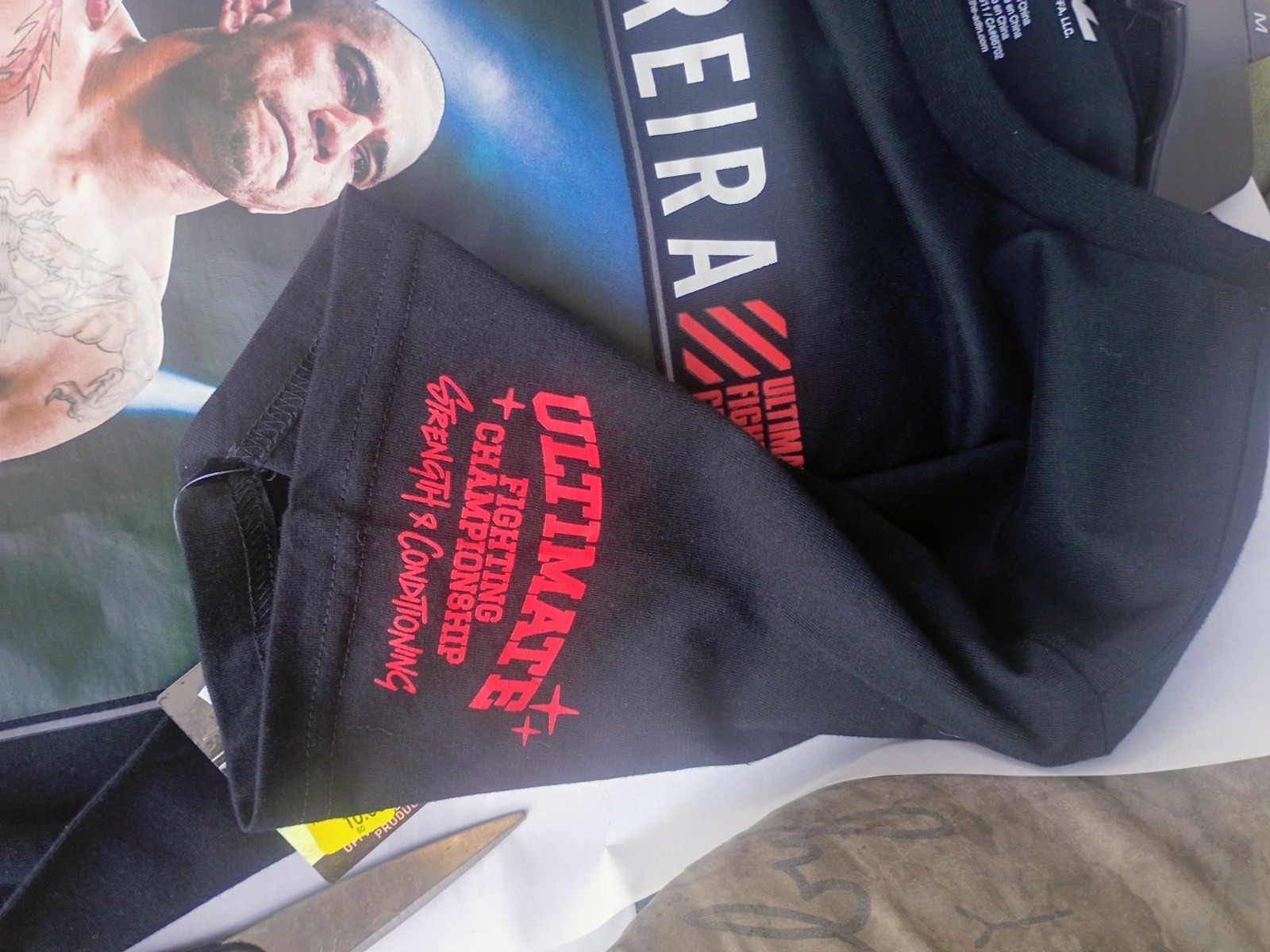 Alex Pereira UFC Medium1 Unisex Graphic T-Shirt for UFC ultimate fighting champ gallery