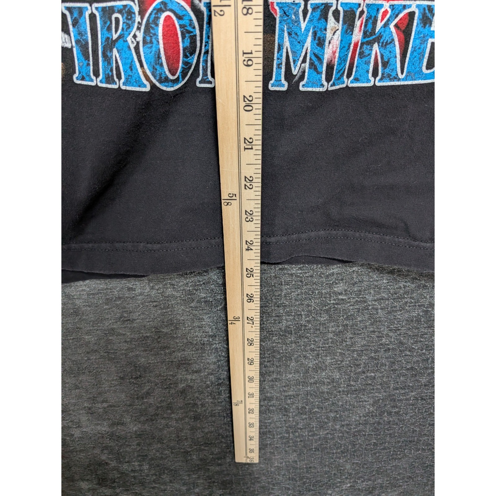 American Apparel Mike Tyson Iron Mike Graphic T-Shirt Black Mens Large 1301 gallery