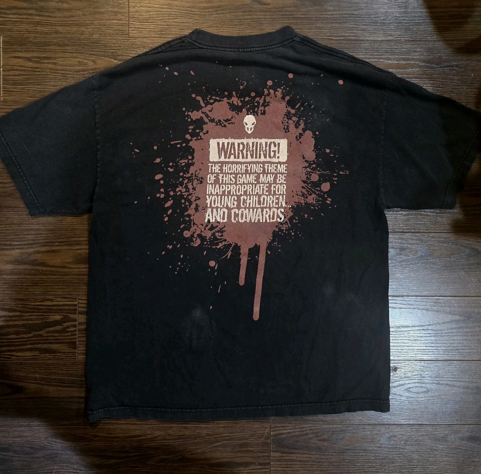Splatterhouse Video Game Promo T-Shirt Men's XL Light Stain gallery