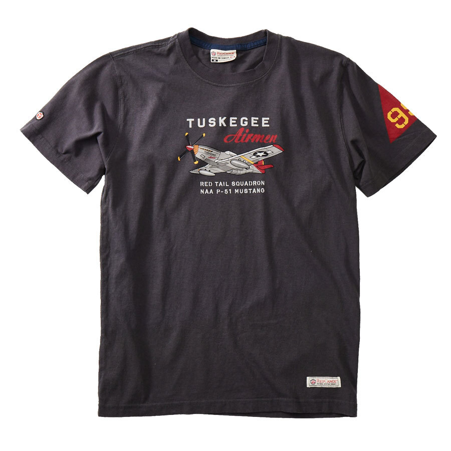 Red Canoe Tuskegee Airmen T-Shirt, Slate — Choose Size