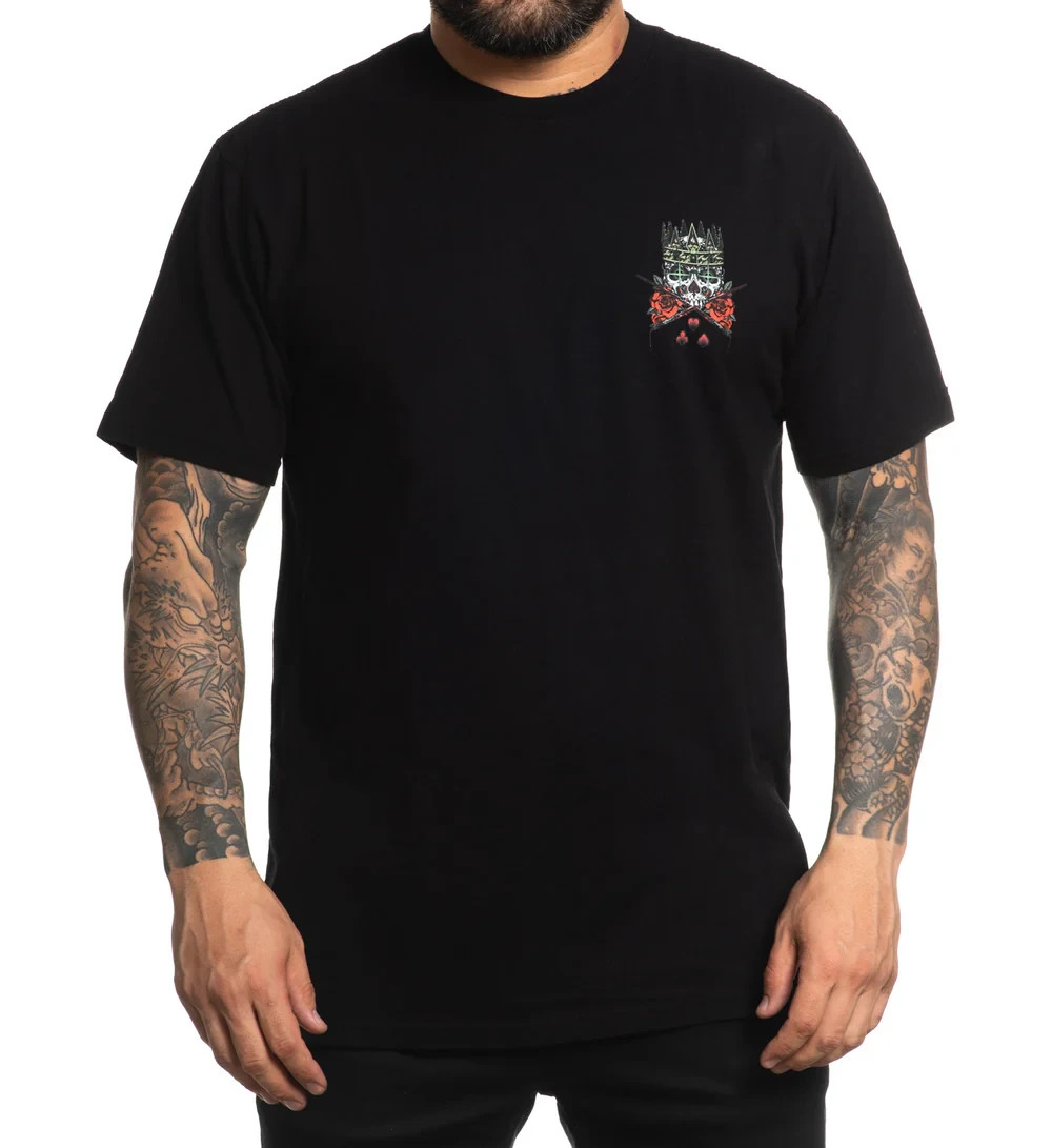 Sullen Art Collective True Artist Pin Up Tattoo Mens Premium Tee SPADES & HEARTS gallery