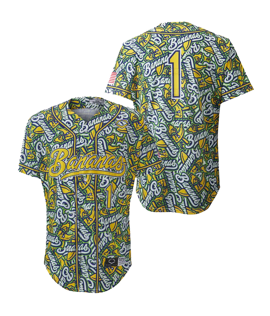 Savannah Bananas Jersey Team AOP Gift For Fan S-5xl TMB5219