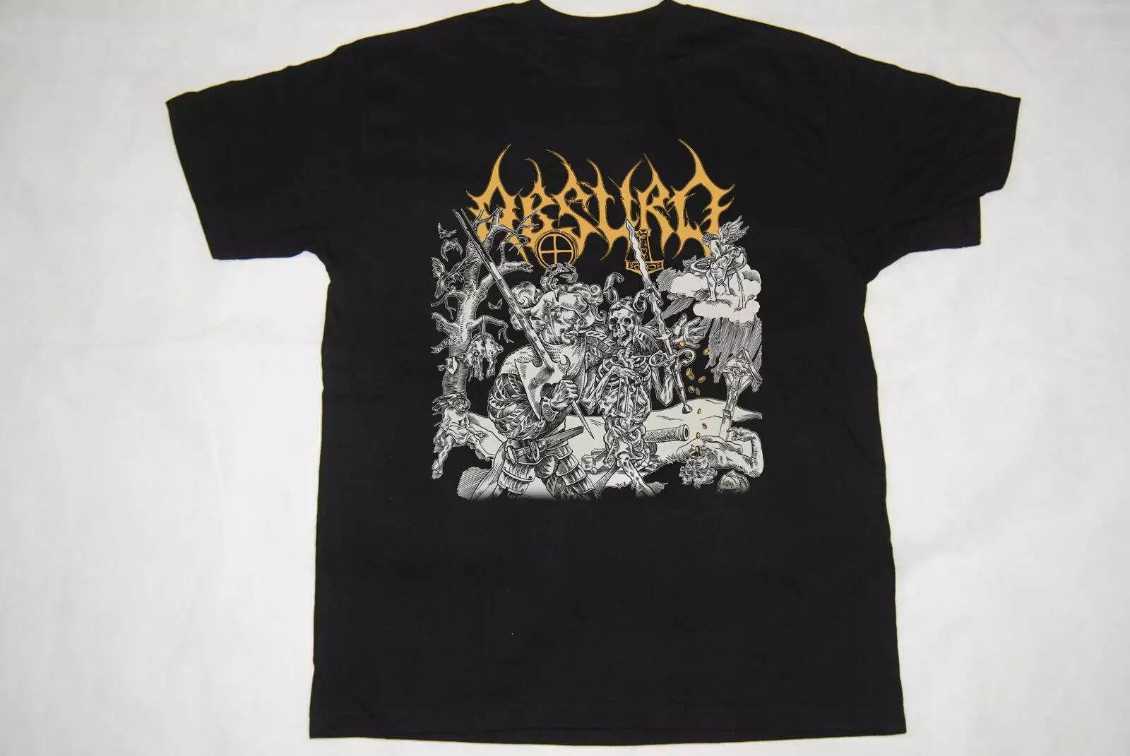 Absurd Band Gift For Family Black T-Shirt Cotton All Size RM601