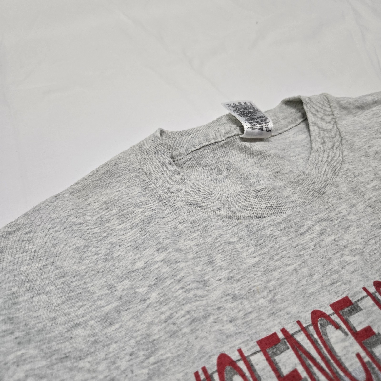 Sz XL Vintage Chicago Police Department Tee Stop The Violence Grey T-Shirt 1994 gallery