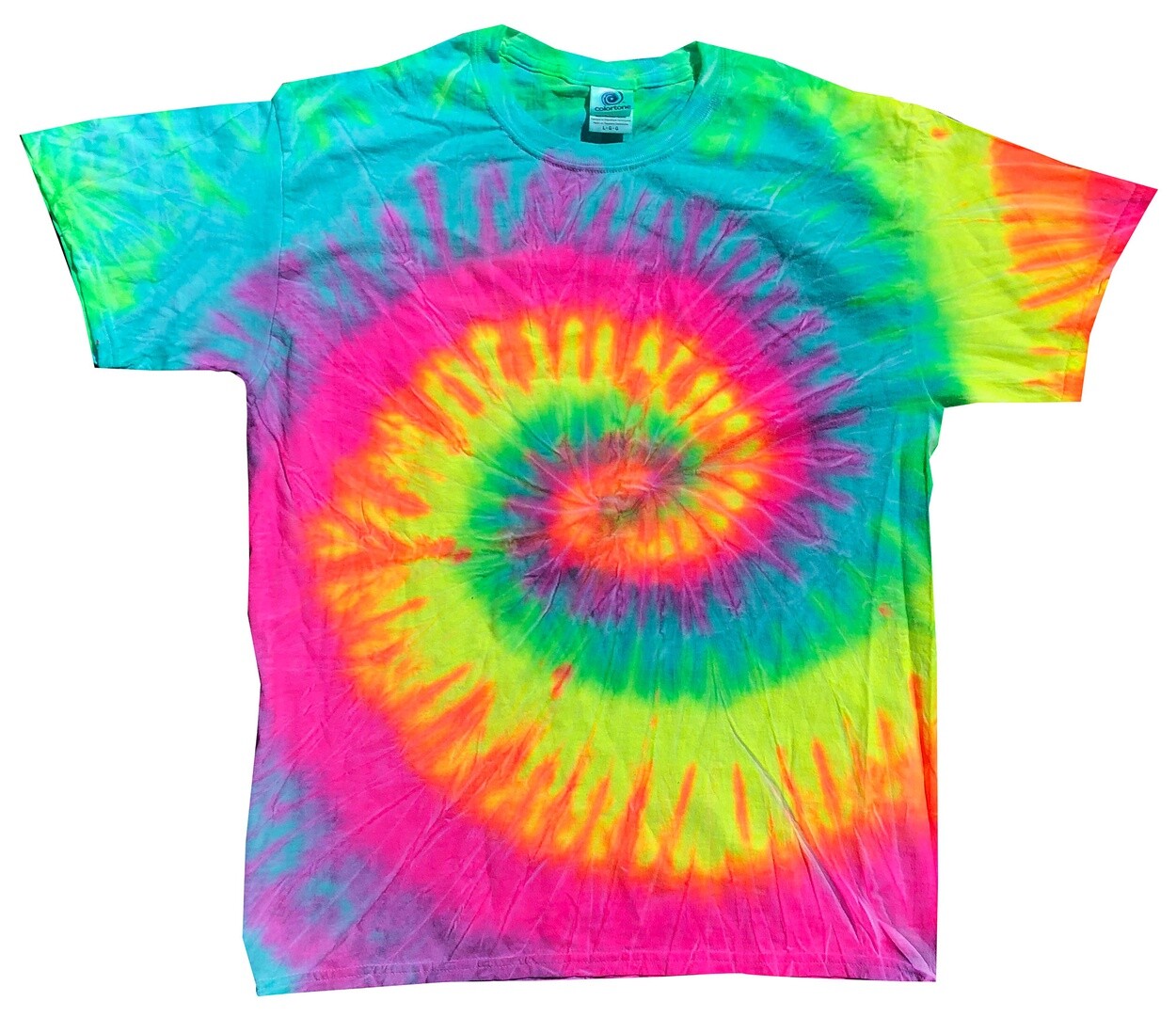 Colortone Tie Dye TD950 Adult Pigment Dyed Stylish T-Shirt gallery